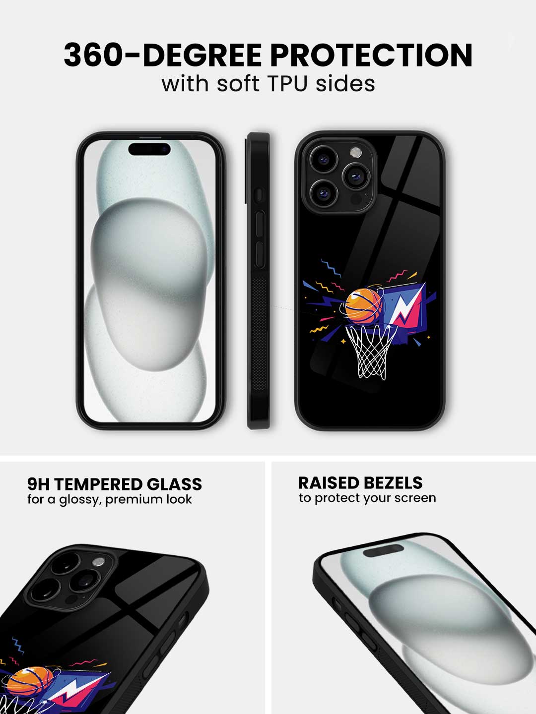 Sneakerhead Basket - iPhone 14 Pro Glass Cover