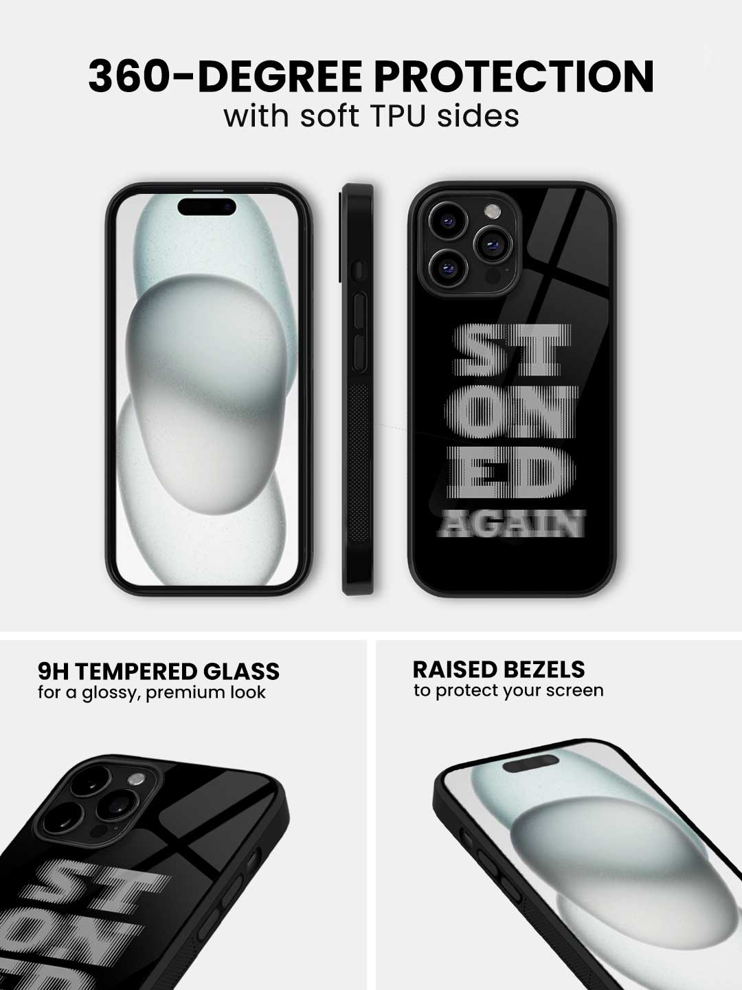 Stoned Again - iPhone 15 Pro Glass Cover