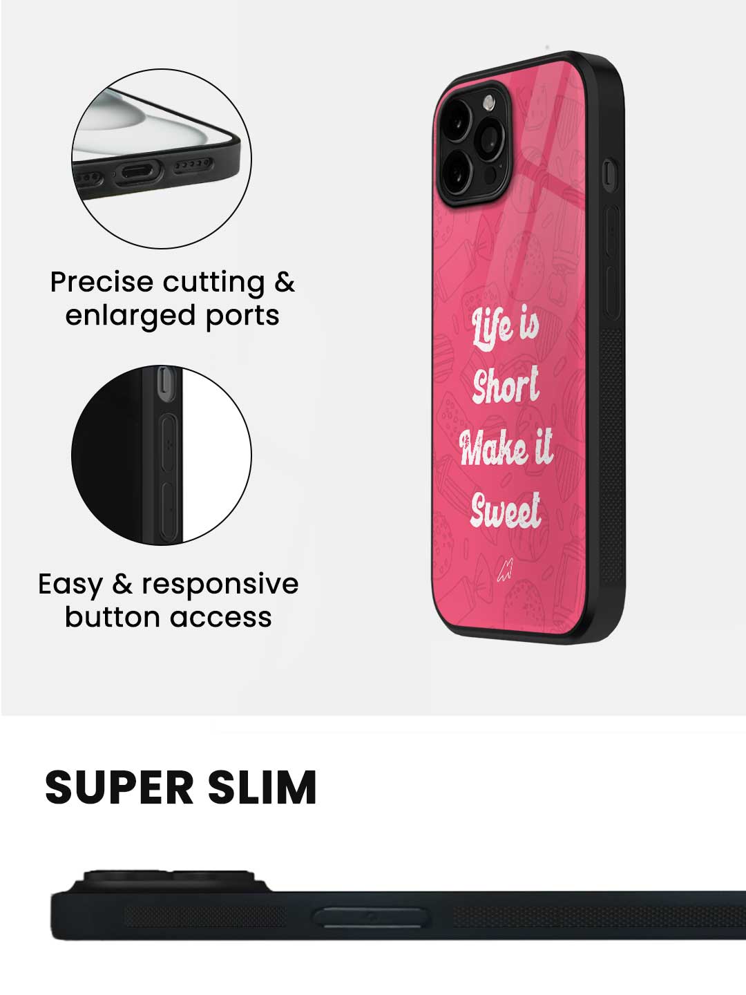 Candies - iPhone 14 Pro Glass Cover