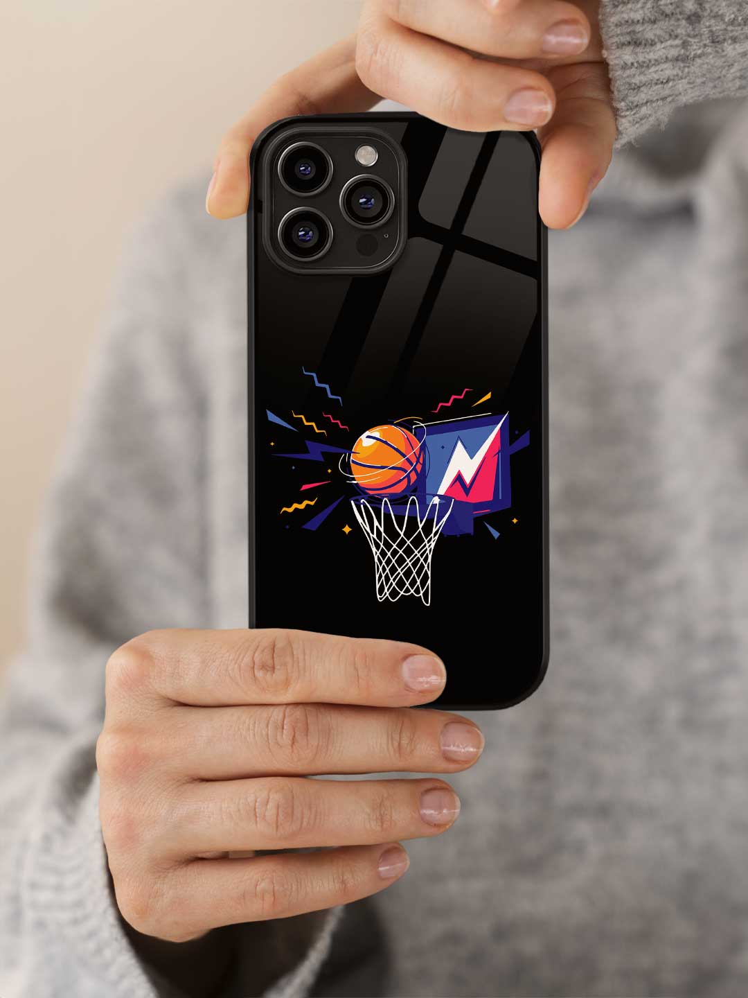 Sneakerhead Basket - iPhone 14 Pro Glass Cover