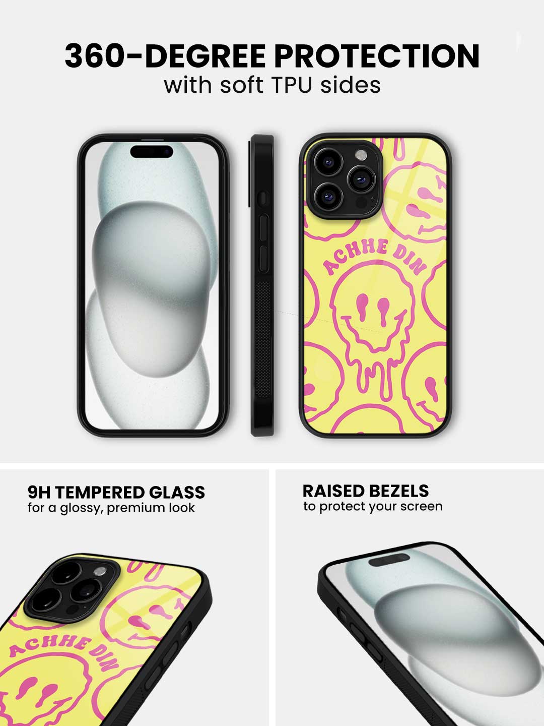 Acche Din - iPhone 16 Pro Max Glass Cover