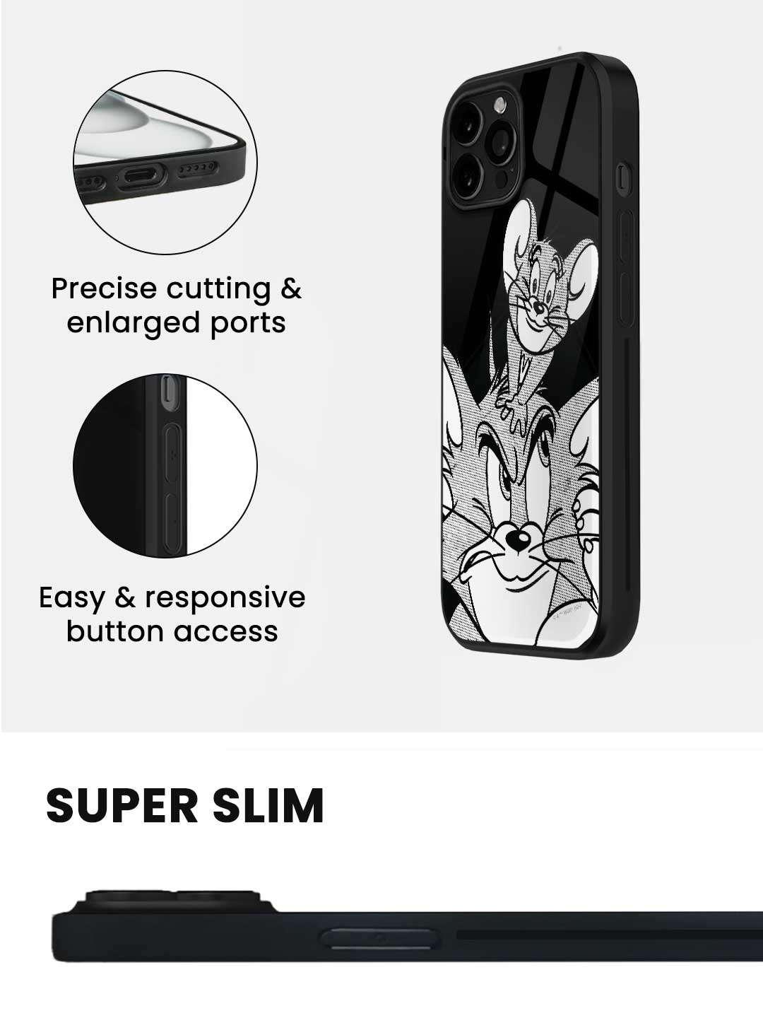 Jestful Antics - iPhone 16 Pro Max Glass Cover