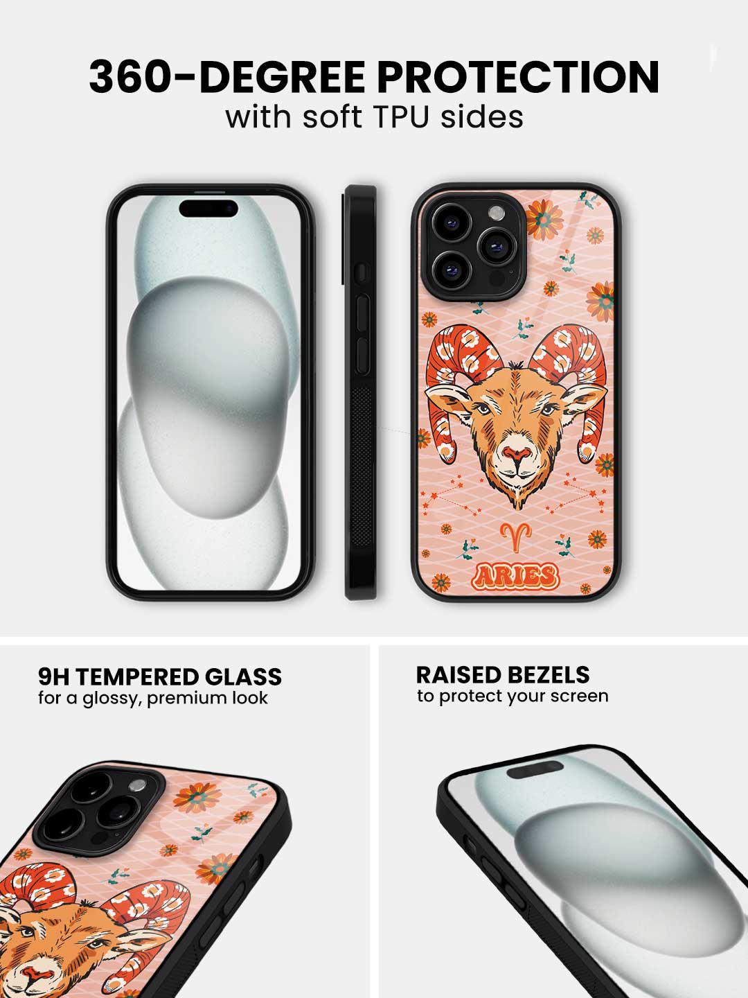 Aries Firestorm - iPhone 16 Pro Glass Cover