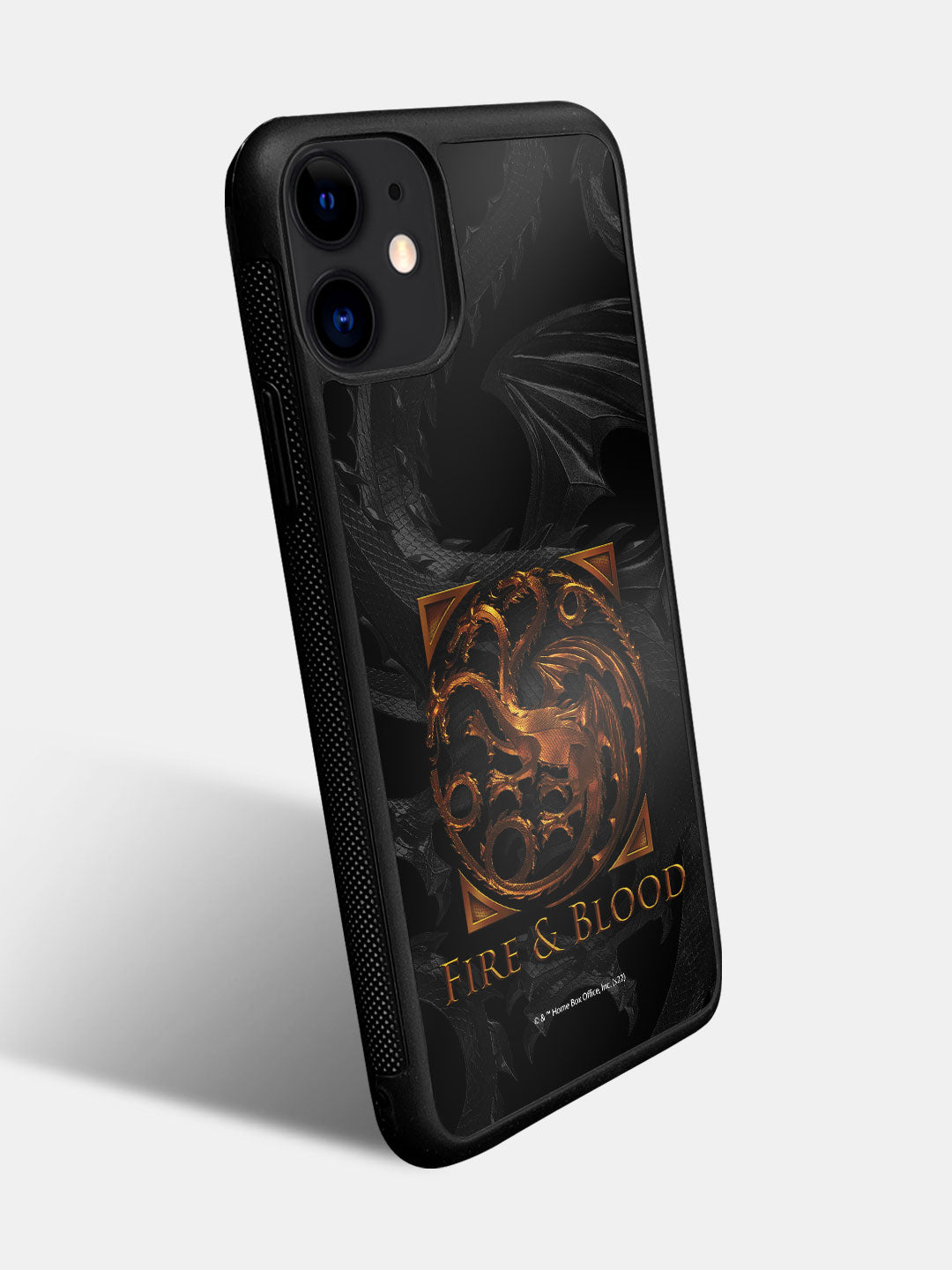 Fire and Blood - iPhone 11 Cover