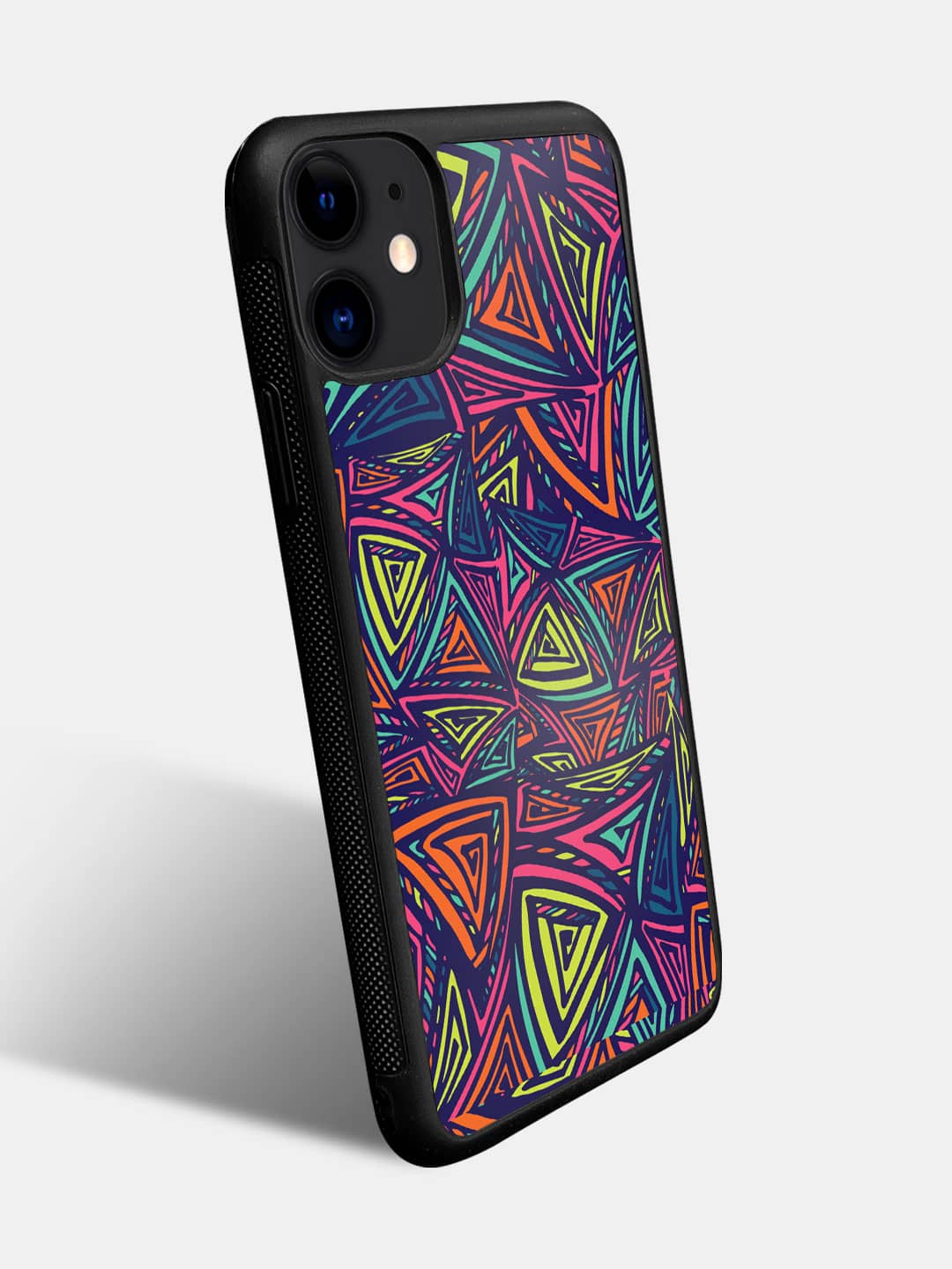 Neon Angles - iPhone 11 Cover