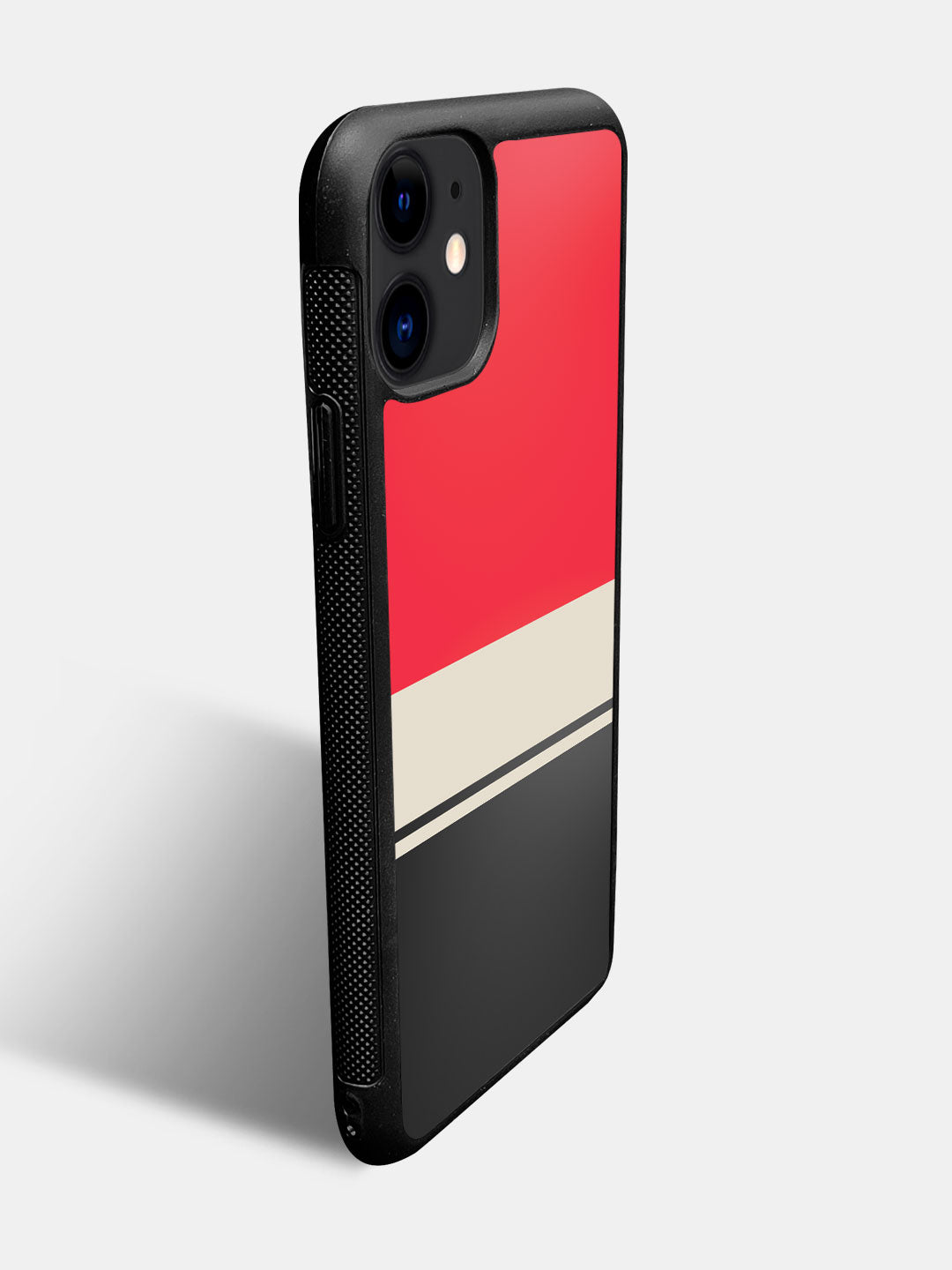 Racecar Stripes - iPhone 11 Bumper Cover