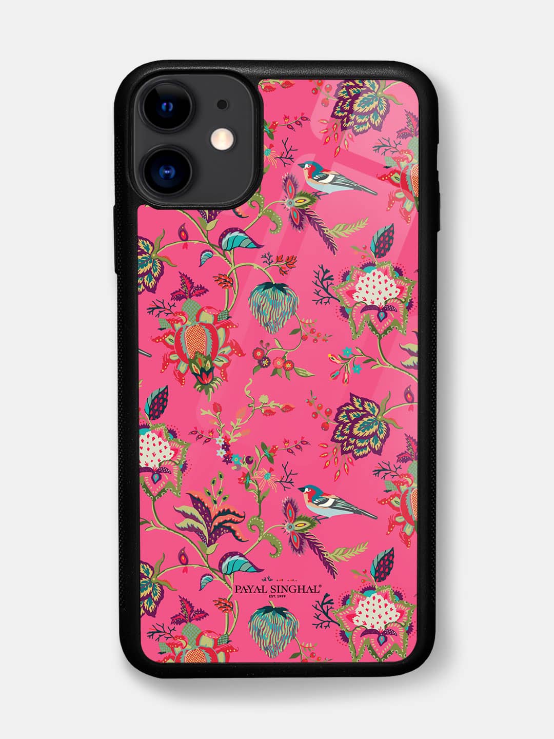 Payal Singhal Chidiya Pink - iPhone 11 Glass Cover