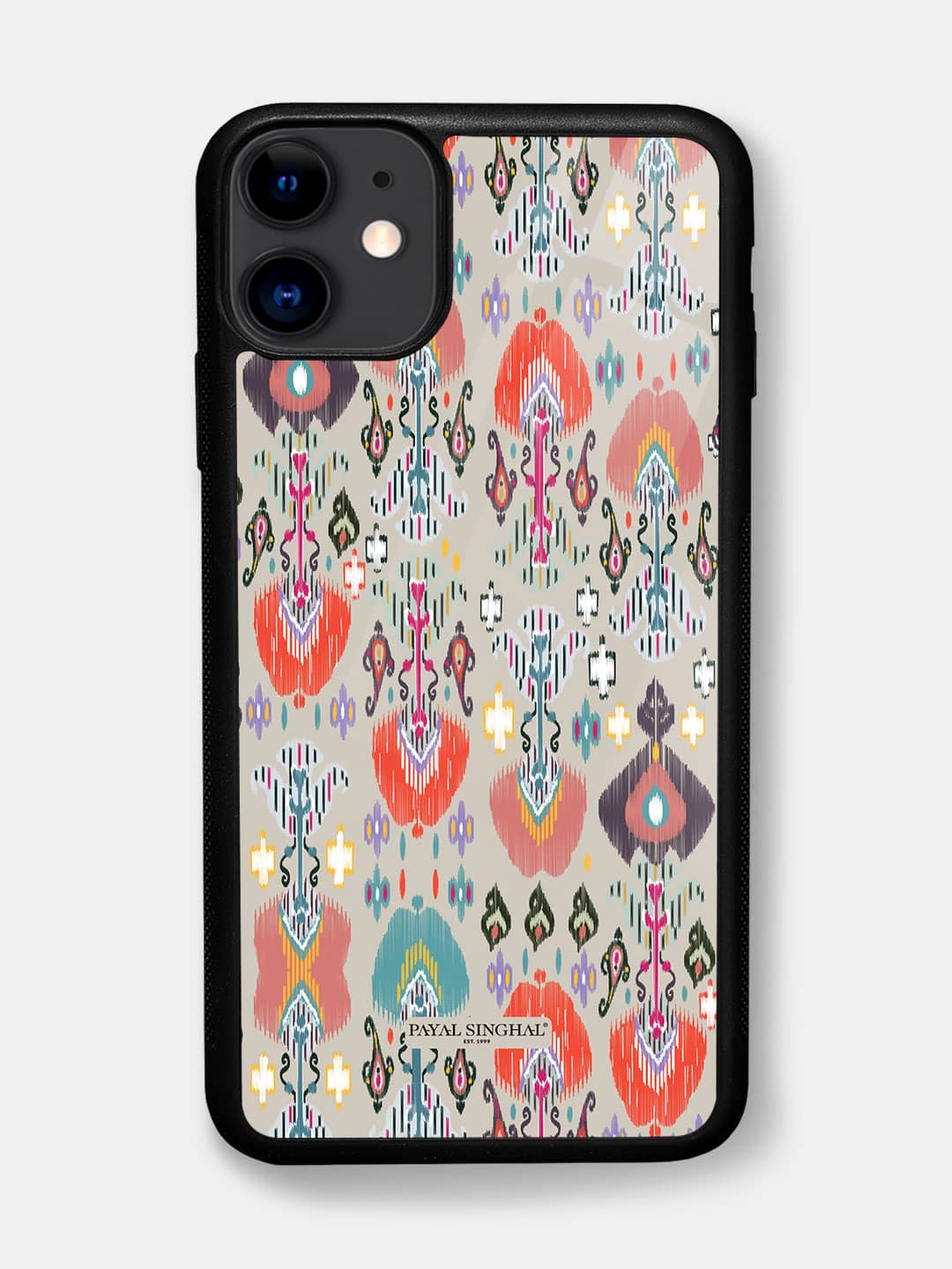 Payal Singhal Ikat Garden Stone - iPhone 11 Glass Cover