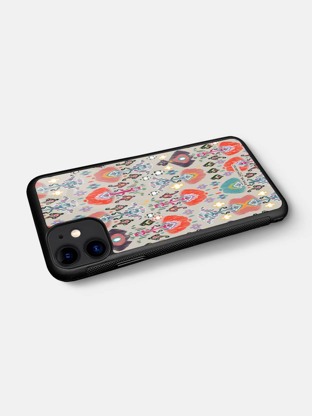 Payal Singhal Ikat Garden Stone - iPhone 11 Glass Cover