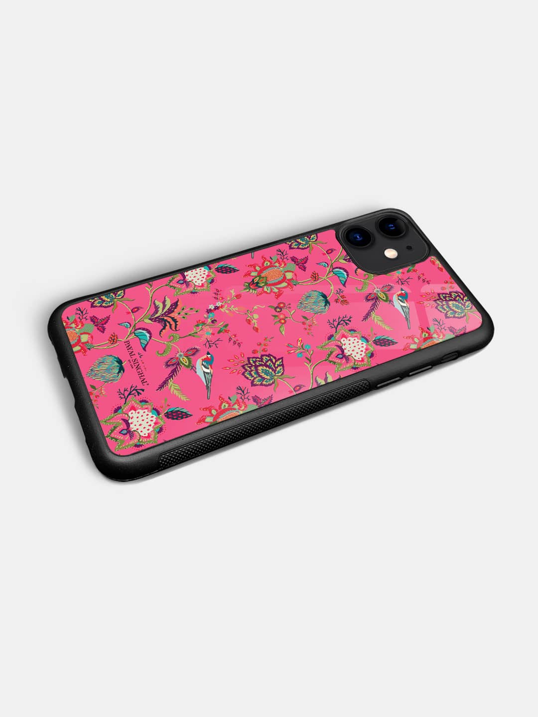 Payal Singhal Chidiya Pink - iPhone 11 Glass Cover