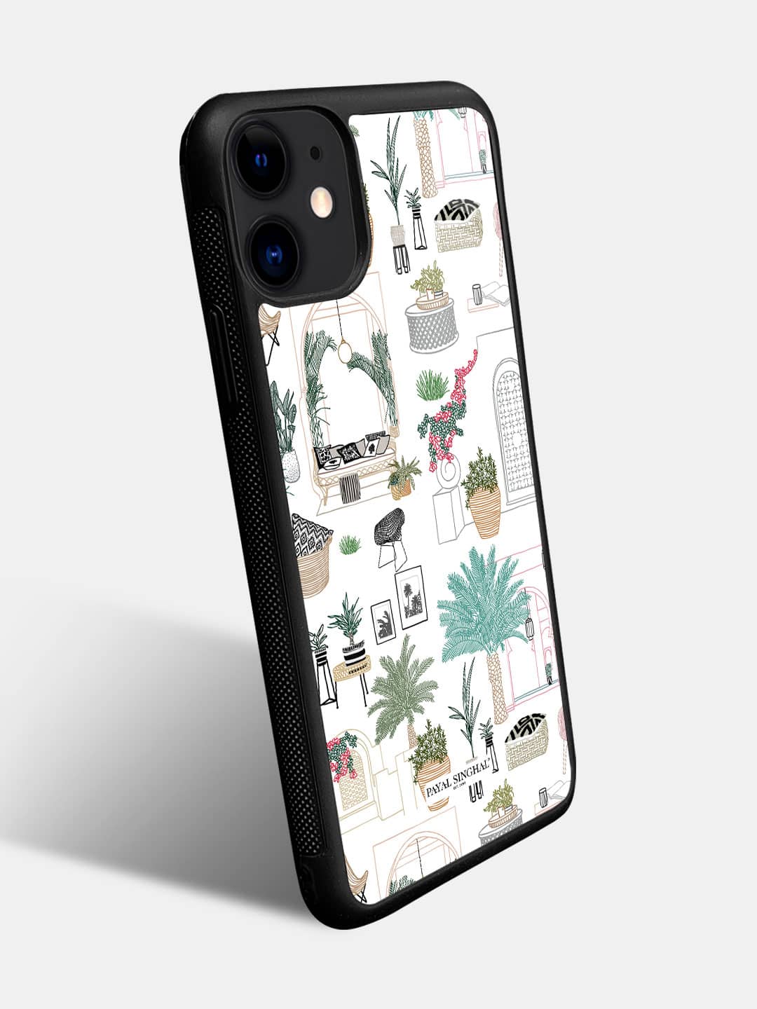 Payal Singhal Cafe Morrocco - iPhone 11 Glass Cover