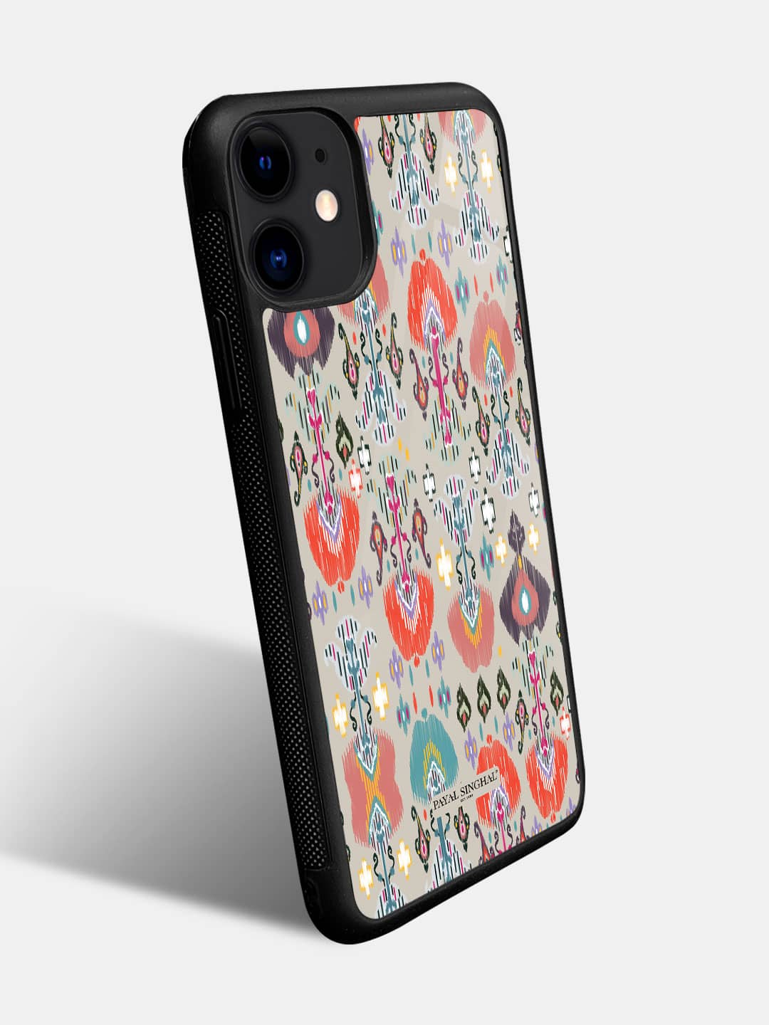 Payal Singhal Ikat Garden Stone - iPhone 11 Glass Cover