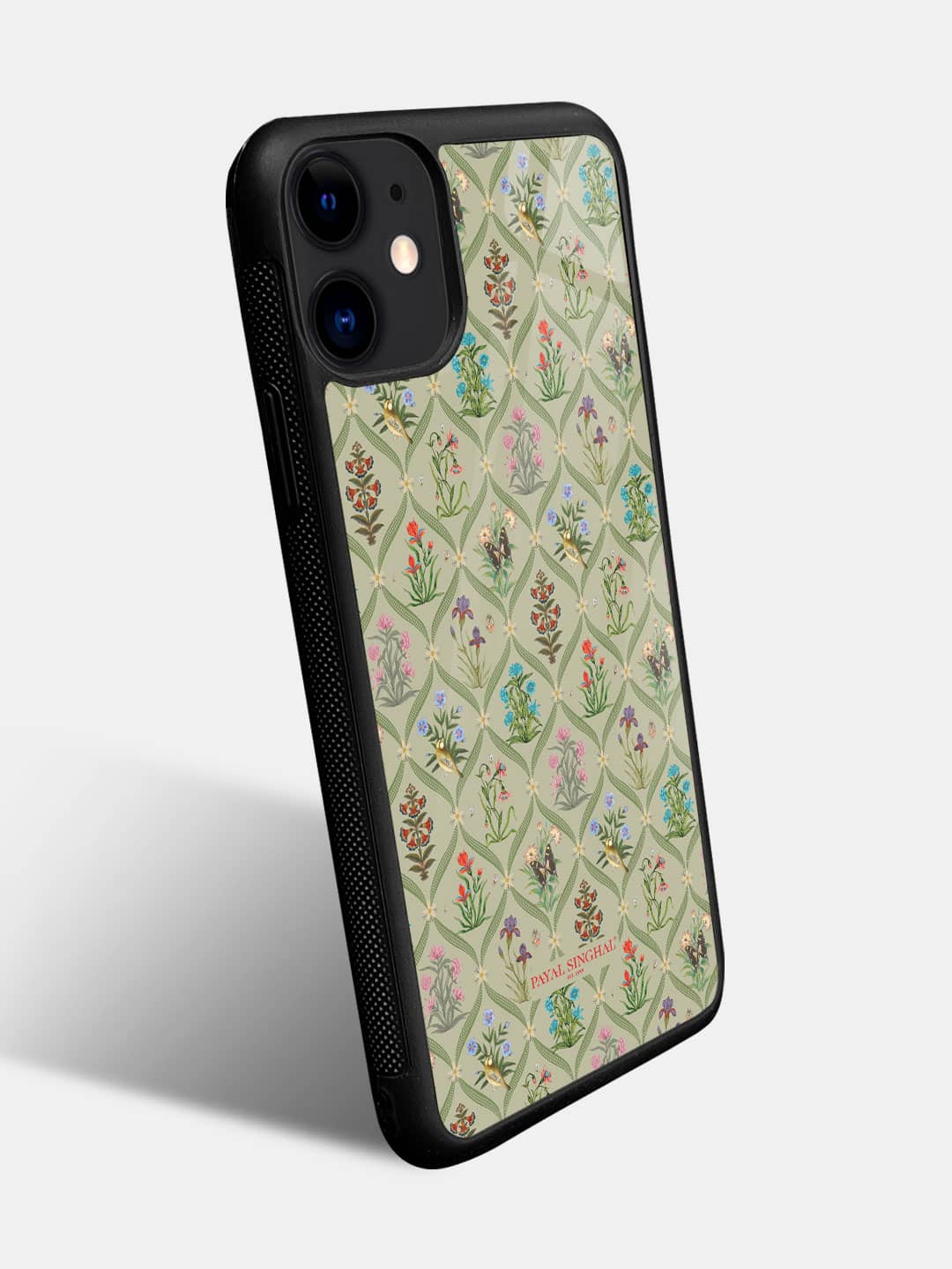 Payal Singhal Mughal Motifs - iPhone 11 Glass Cover
