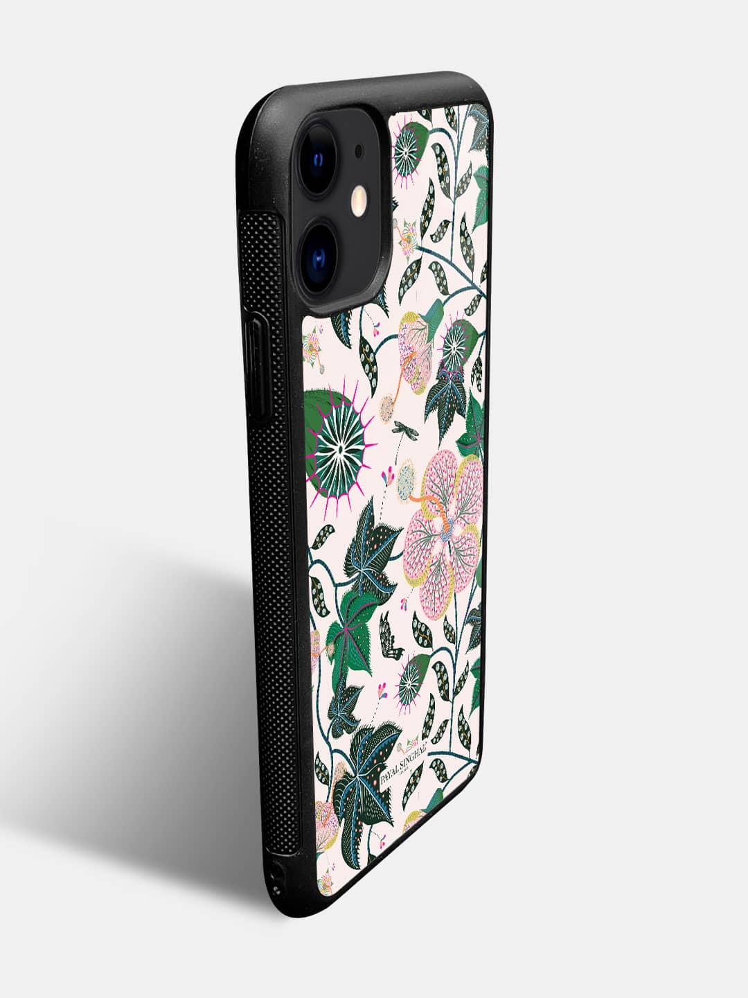 Payal Singhal Abutilon White - iPhone 11 Glass Cover