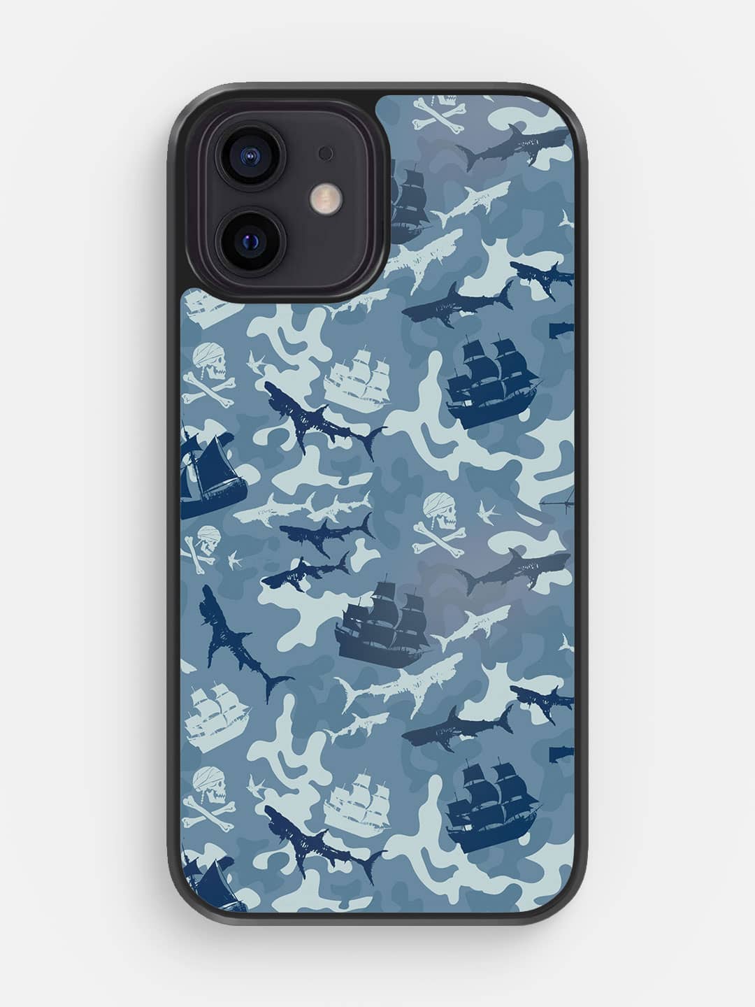 Pirates Pattern - iPhone 12 Bumper Cover