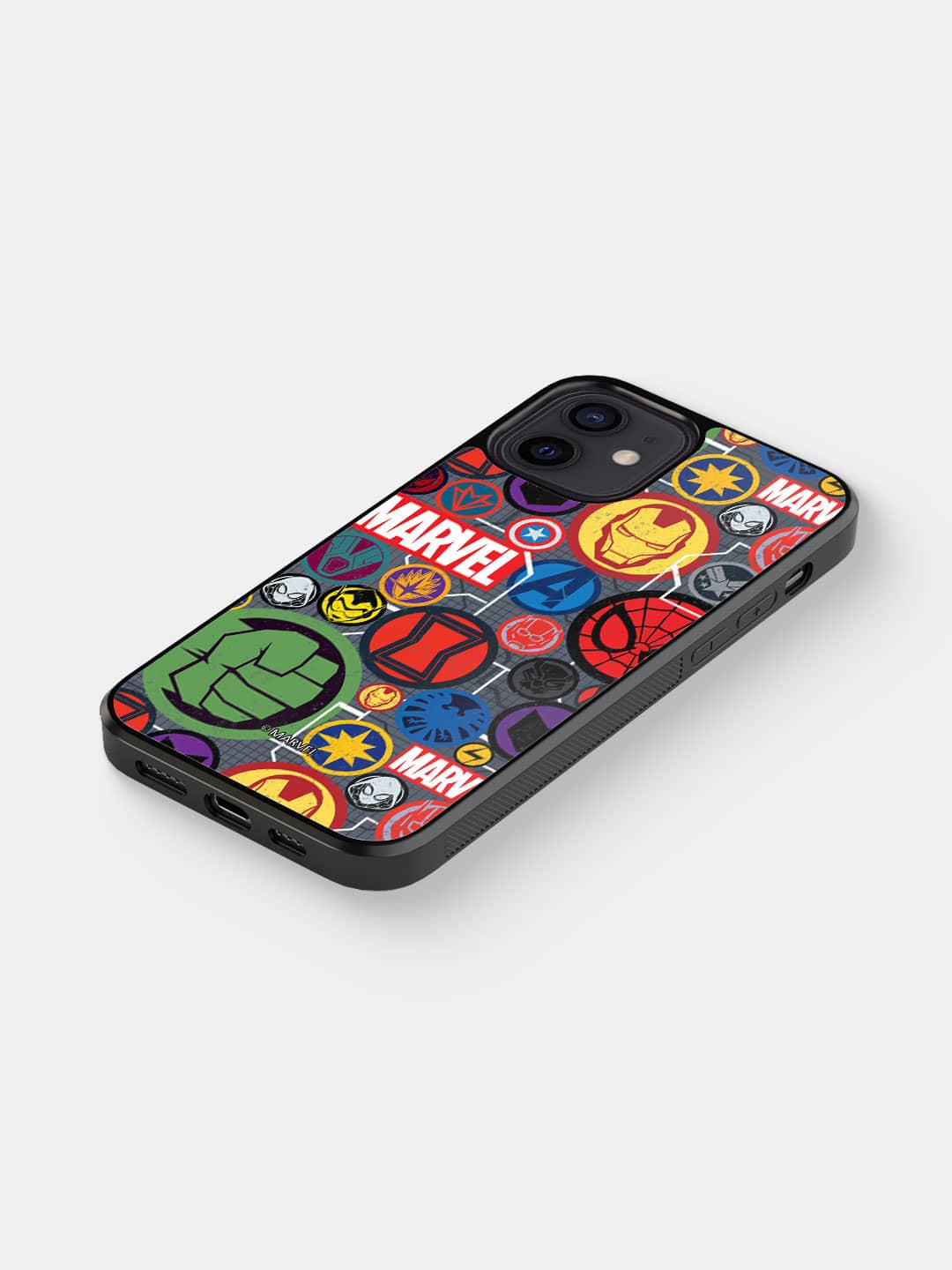 Marvel Iconic Mashup - iPhone 12 Bumper Cover