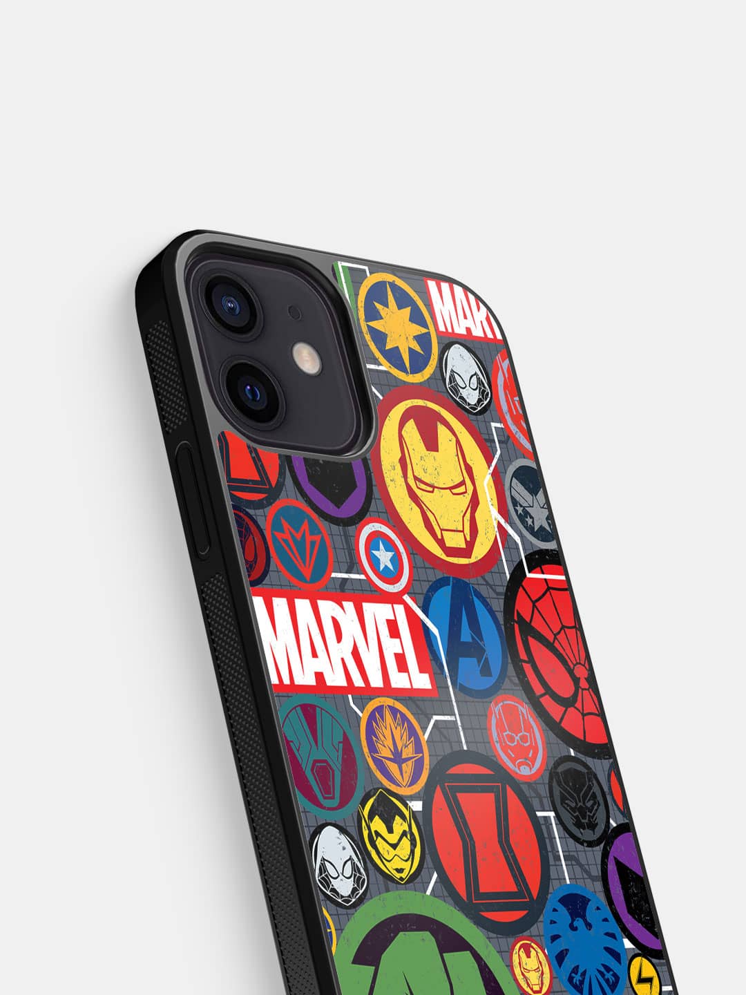 Marvel Iconic Mashup - iPhone 12 Bumper Cover