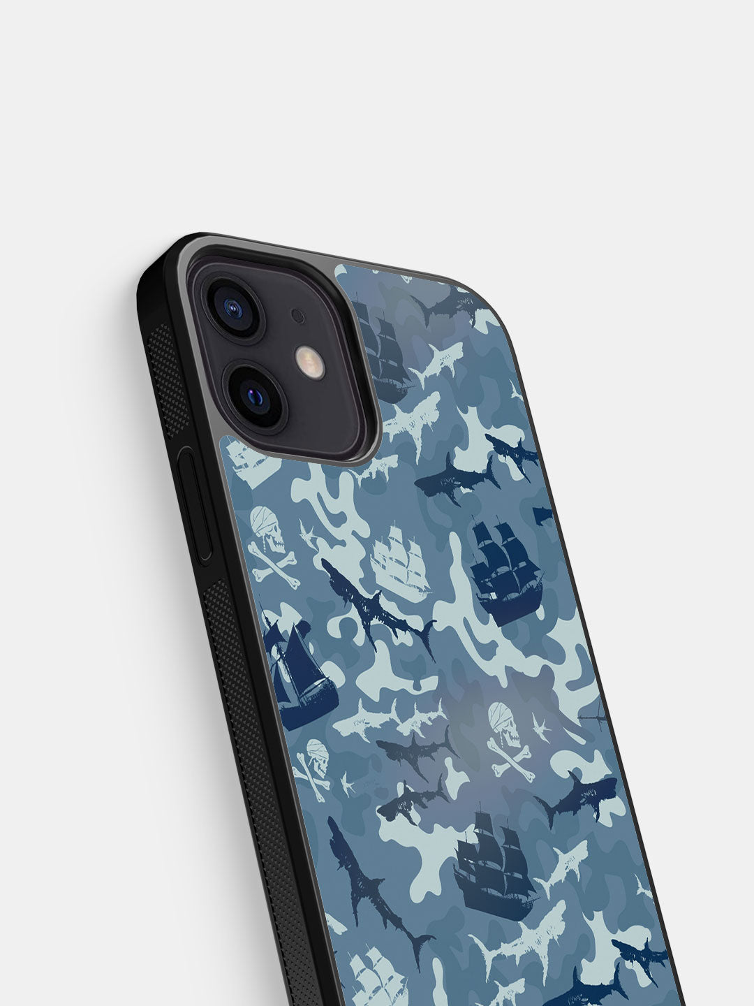 Pirates Pattern - iPhone 12 Bumper Cover