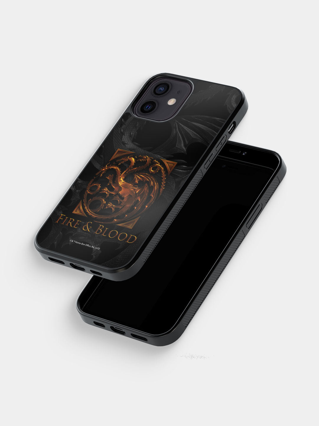 Fire and Blood - iPhone 12 Cover