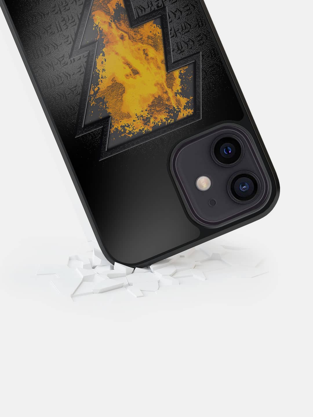 Black Thunder - iPhone 12 Cover