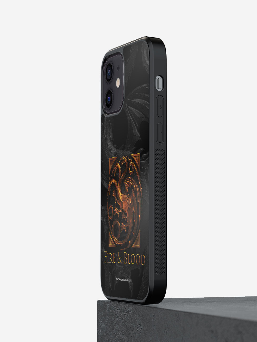 Fire and Blood - iPhone 12 Cover
