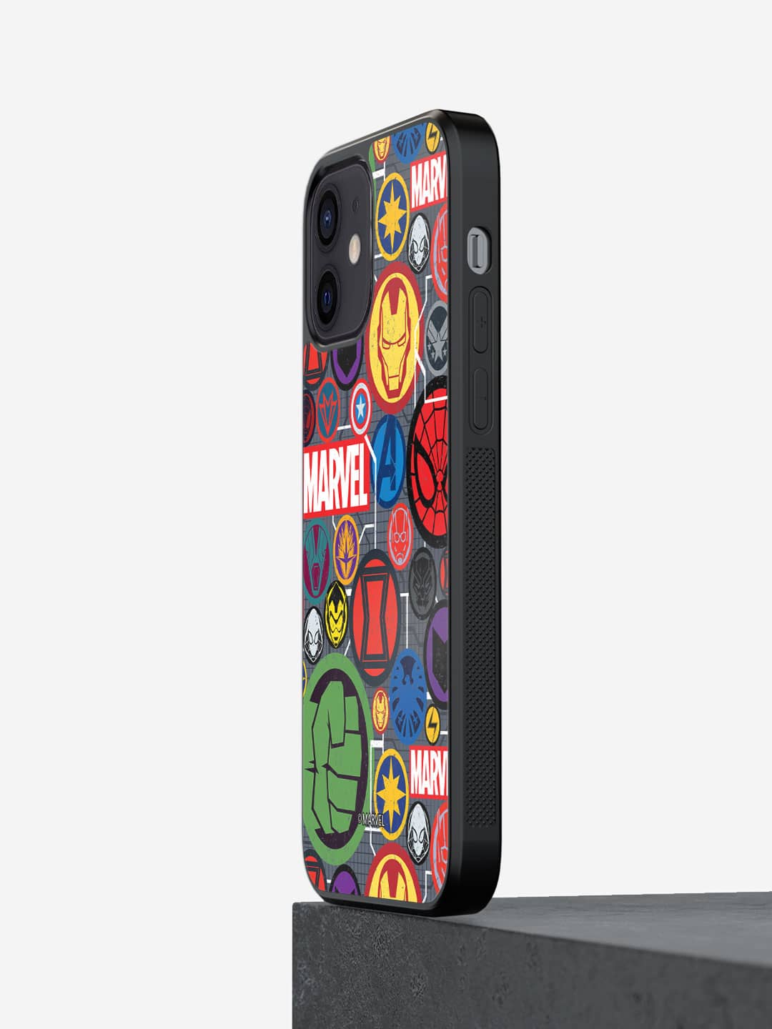 Marvel Iconic Mashup - iPhone 12 Bumper Cover