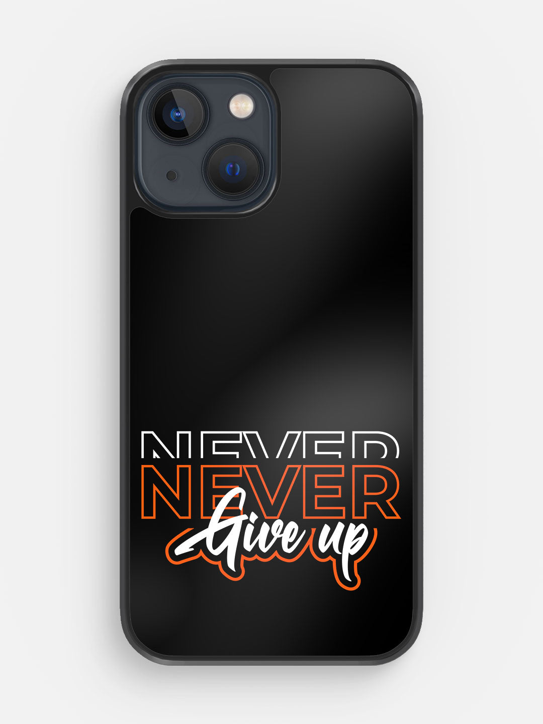 Never Give Up - iPhone 13 Bumper Cover