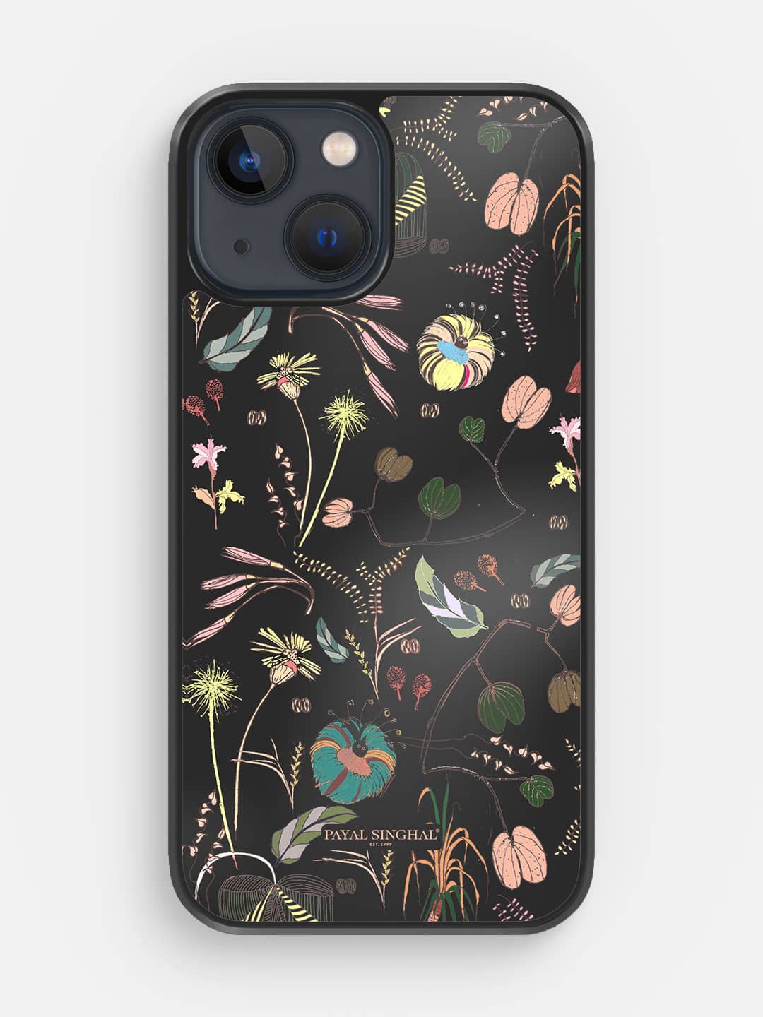 Payal Singhal Gunmetal Black - iPhone 13 Bumper Cover