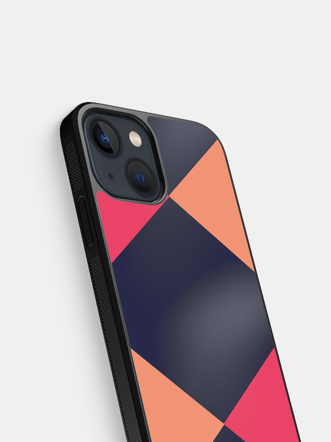 Criss Cross Pink - iPhone 13 Bumper Cover