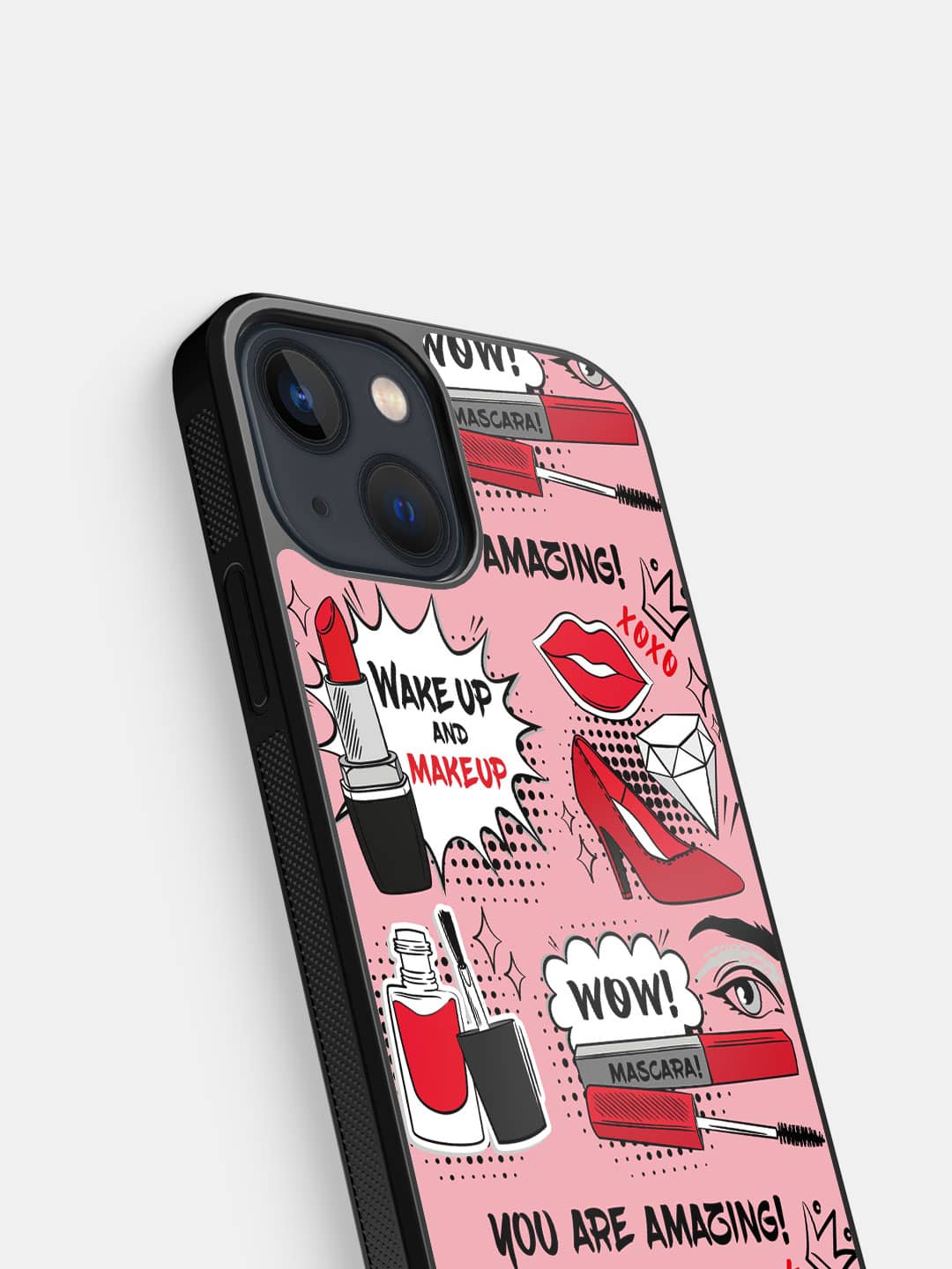 Wake up and Makeup - iPhone 13 Bumper Cover