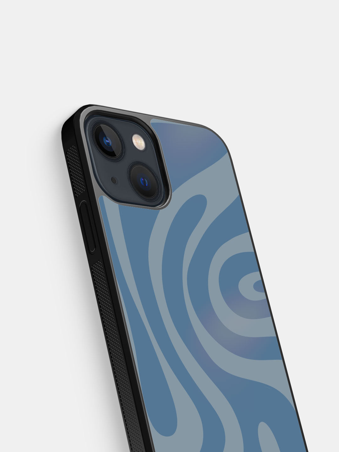 Wavy Whimsy Blue - iPhone 13 Bumper Cover