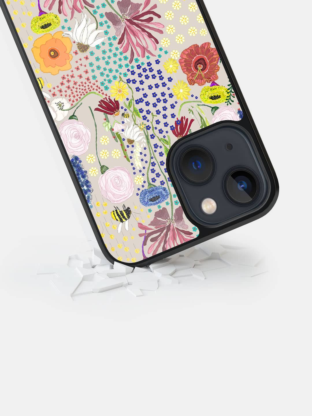 Payal Singhal Bee Garden Stone - iPhone 13 Cover