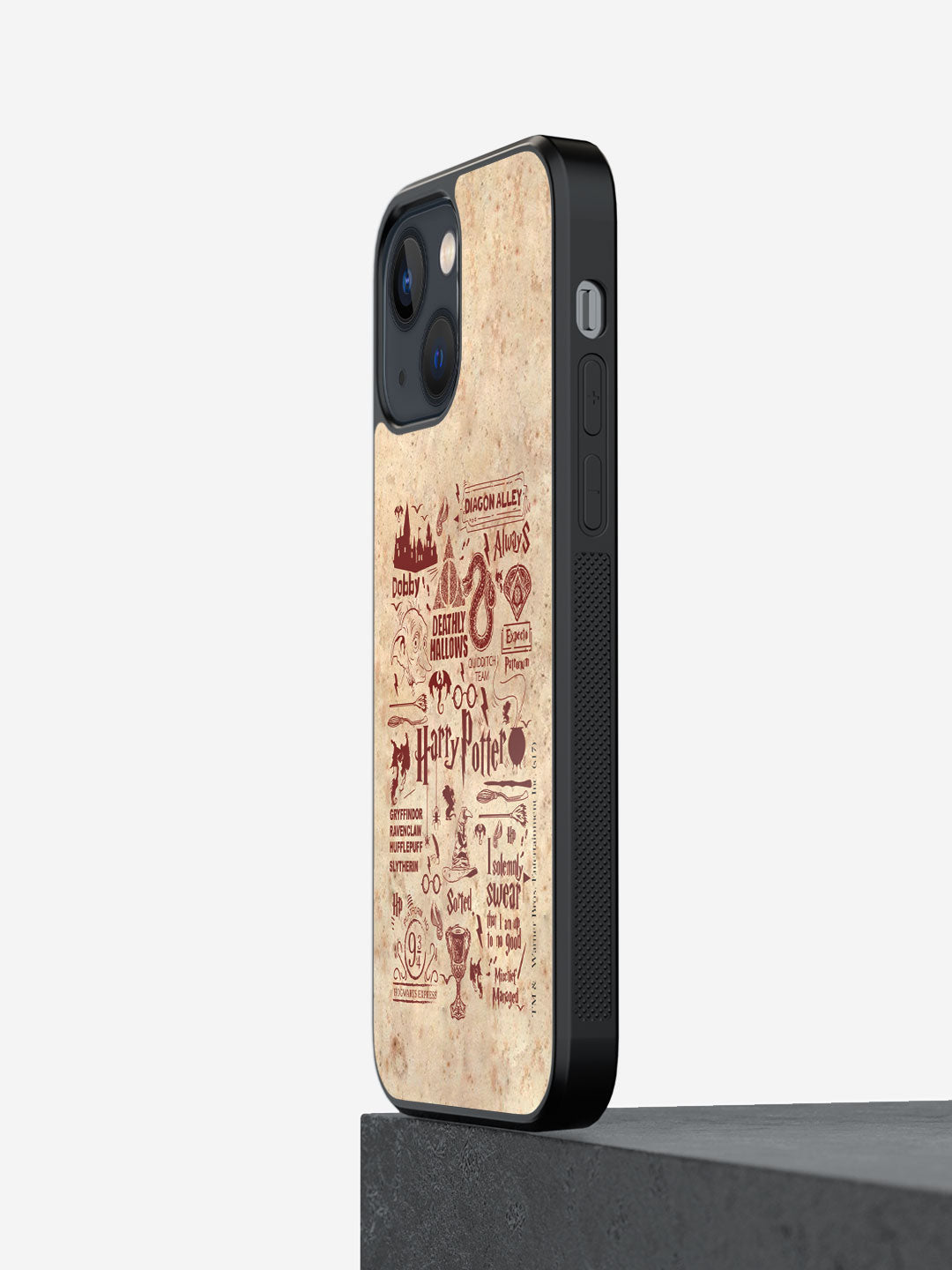 Harry Potter Infographic Red - iPhone 13 Bumper Cover