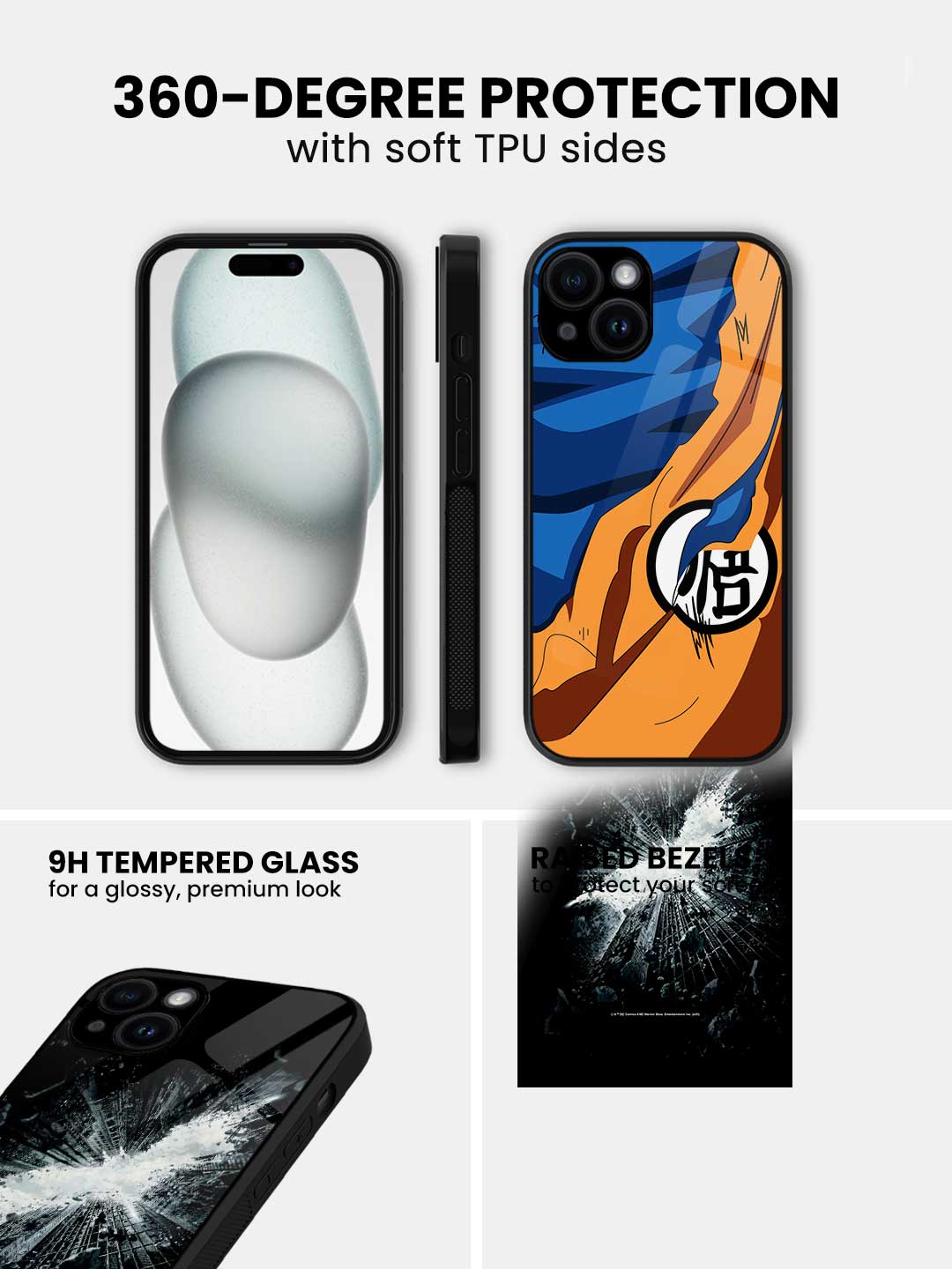 God of Gotham - iPhone 13 Glass Cover