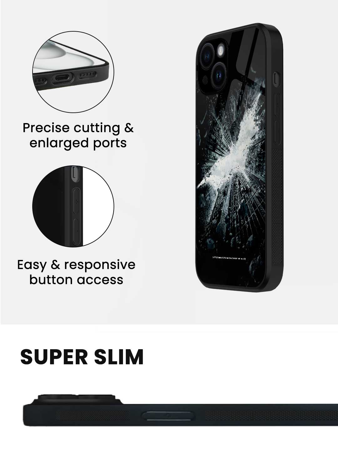 God of Gotham - iPhone 13 Glass Cover