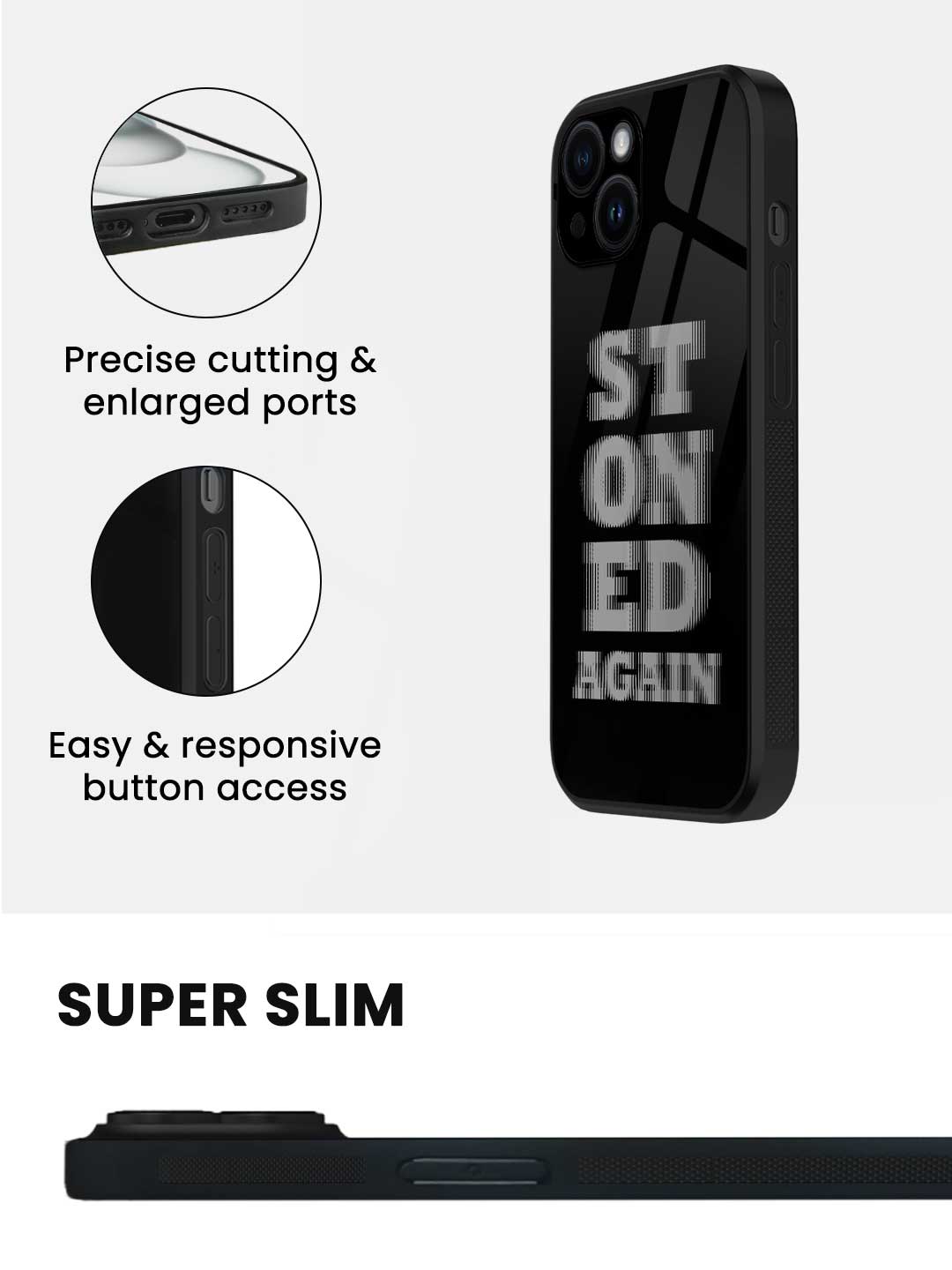 Stoned Again - iPhone 13 Glass Cover