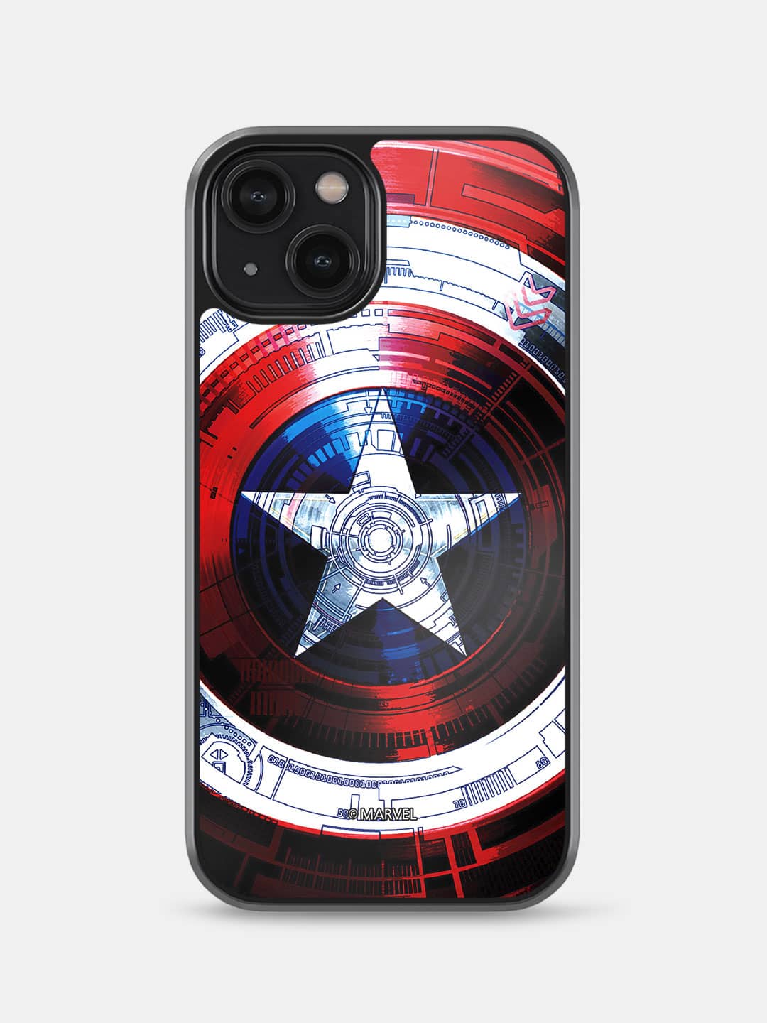 Captains Shield Decoded - iPhone 14 Bumper Cover