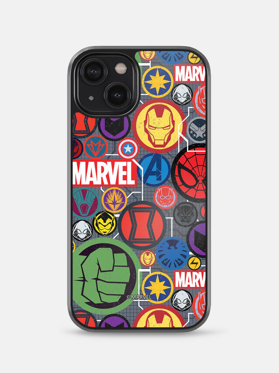 Marvel Iconic Mashup - iPhone 14 Bumper Cover