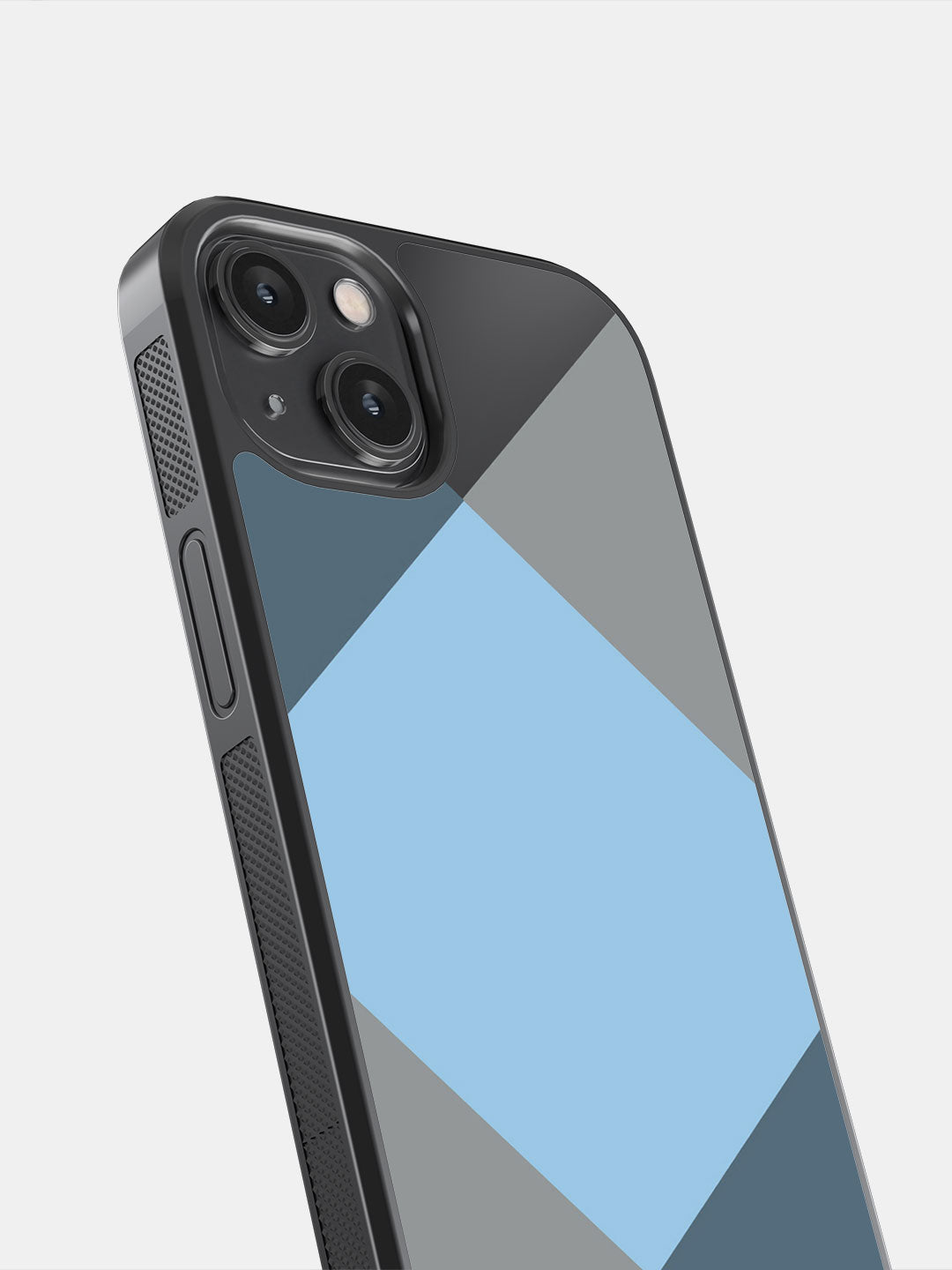 Criss Cross Blue - iPhone 14 Bumper Cover