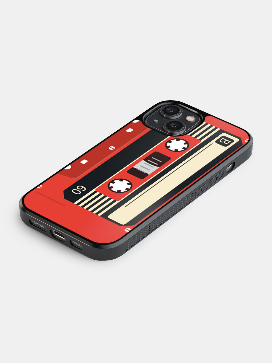 Cassette Red - iPhone 14 Cover