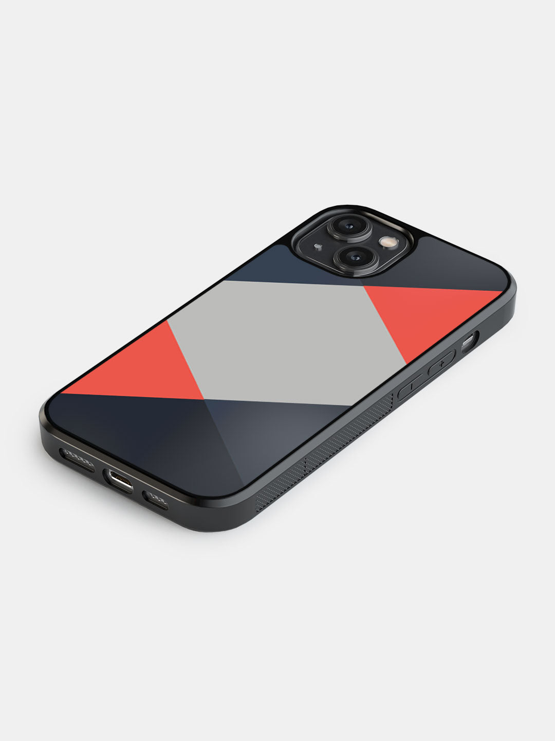 Criss Cross Coral - iPhone 14 Cover