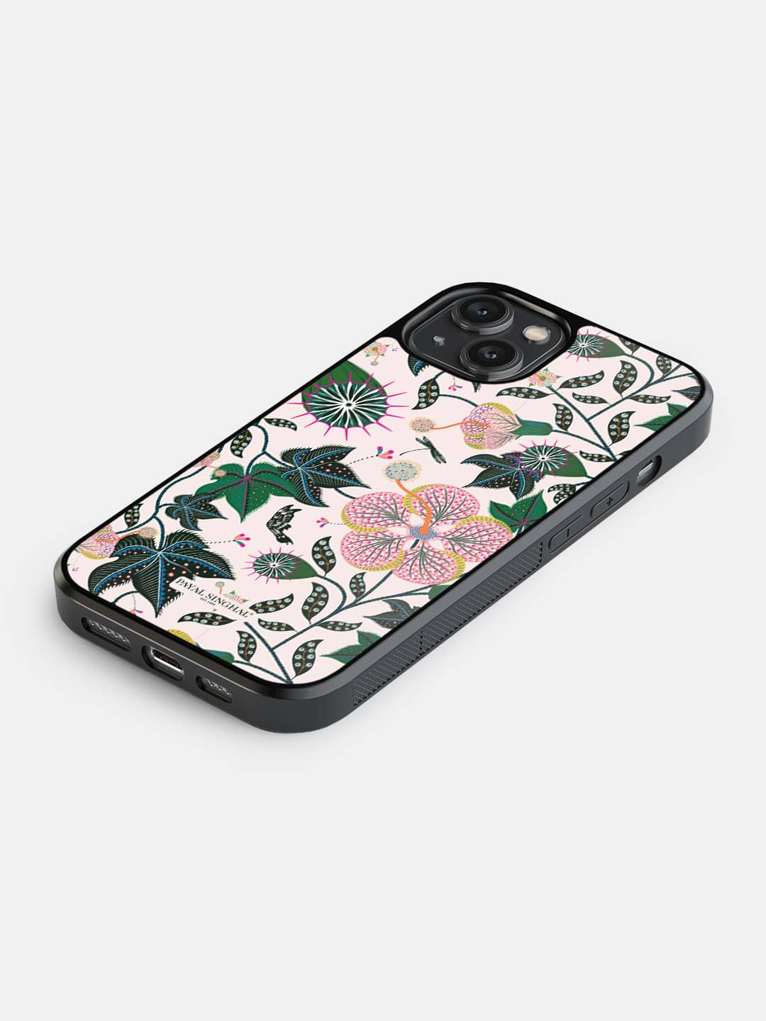 Payal Singhal Abutilon White - iPhone 14 Bumper Cover