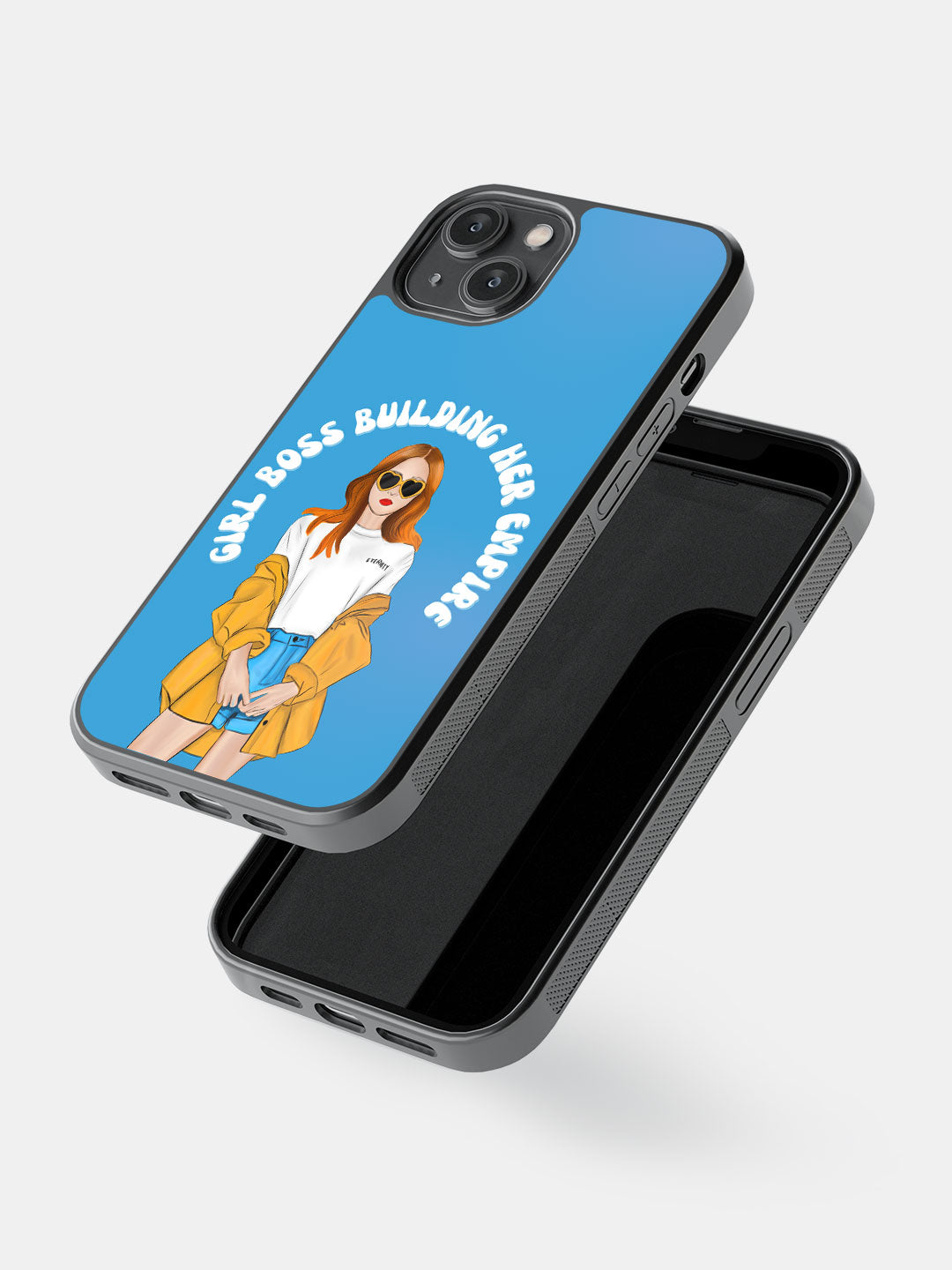 Girl Boss Building Empire - iPhone 14 Bumper Cover