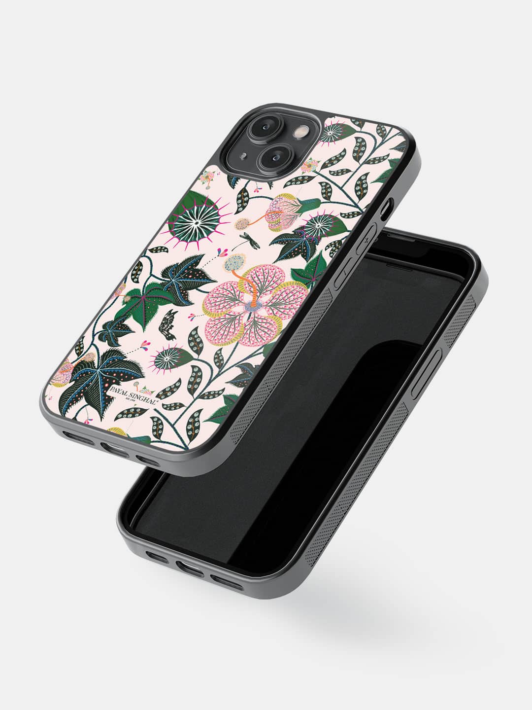 Payal Singhal Abutilon White - iPhone 14 Bumper Cover