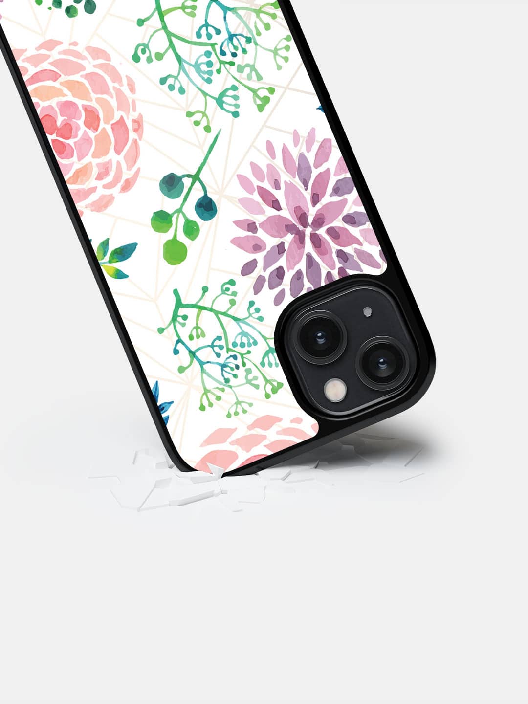 Ferns and Flowers - iPhone 14 Cover