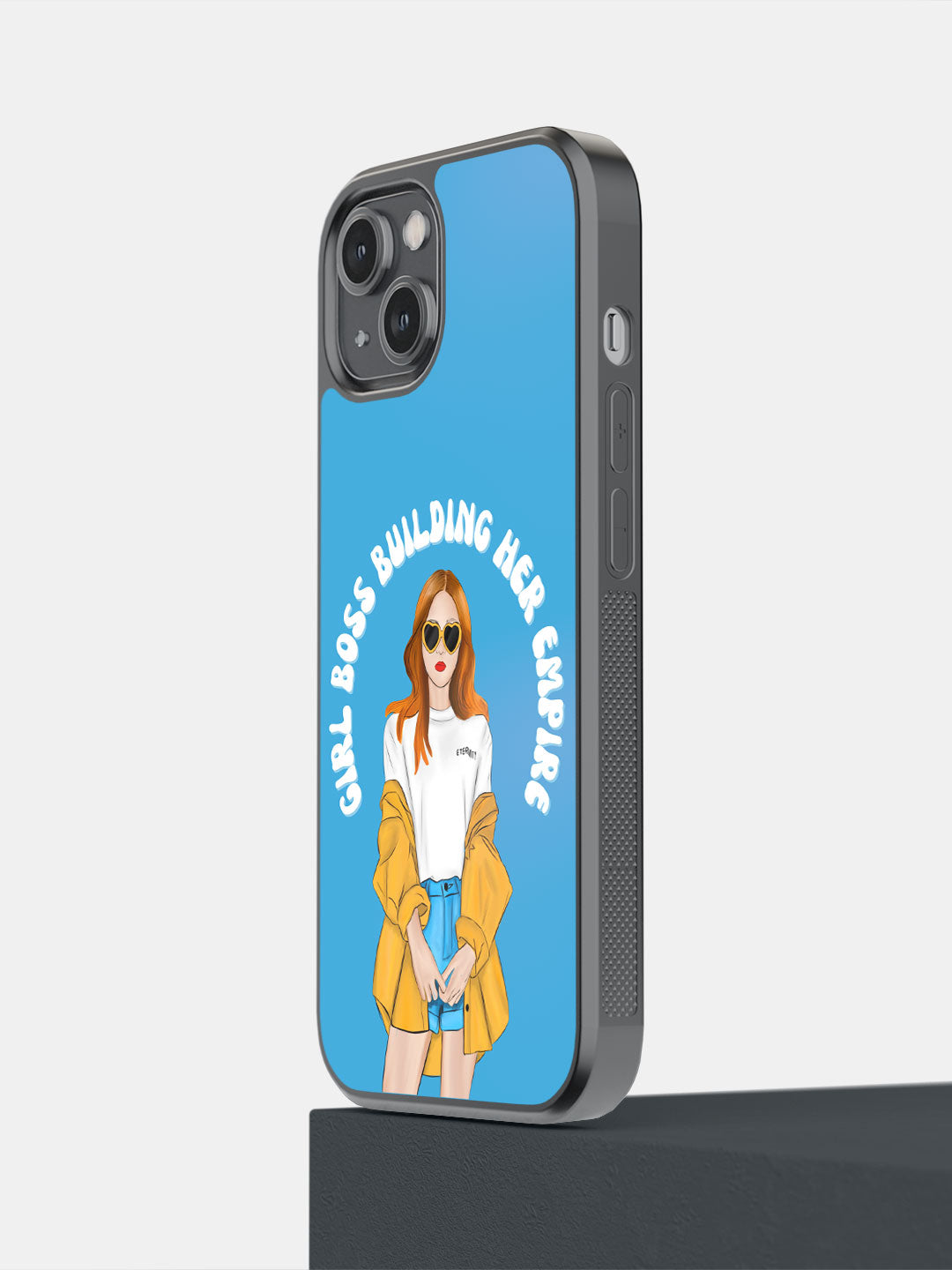 Girl Boss Building Empire - iPhone 14 Bumper Cover