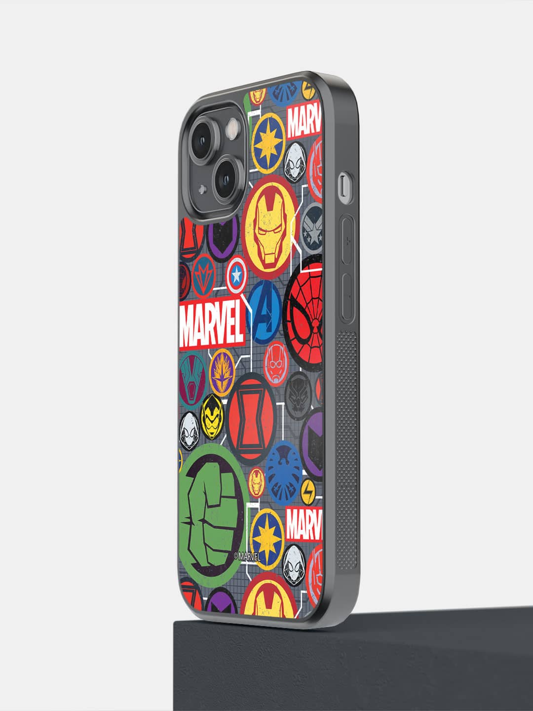Marvel Iconic Mashup - iPhone 14 Bumper Cover