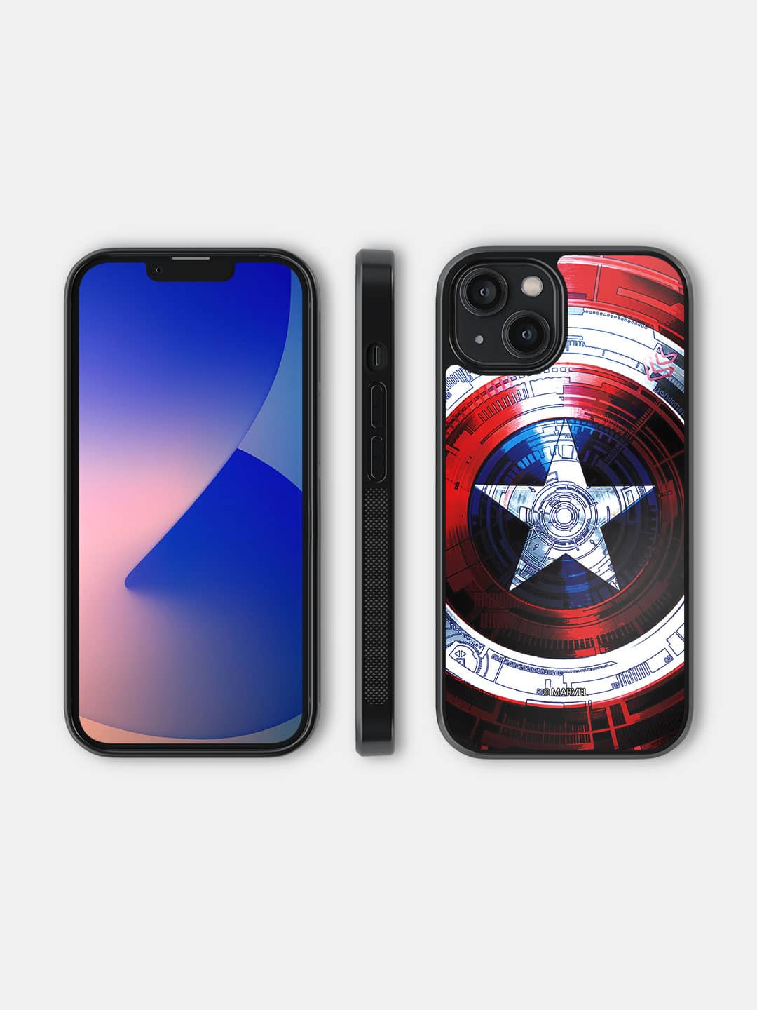 Captains Shield Decoded - iPhone 14 Bumper Cover