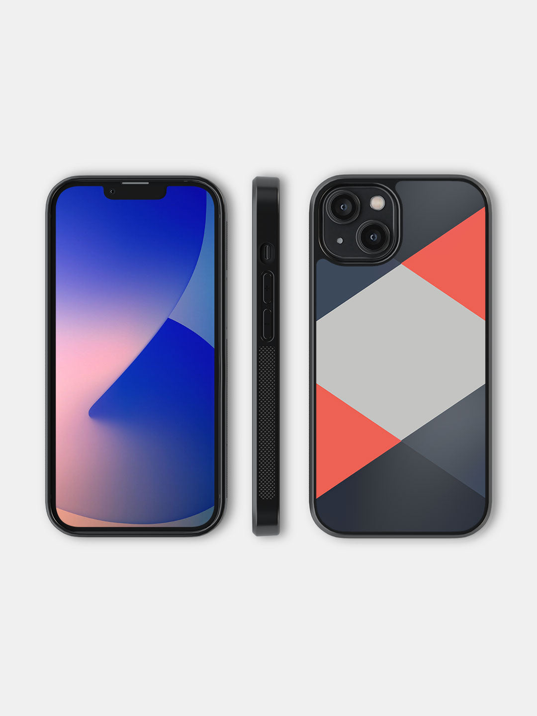 Criss Cross Coral - iPhone 14 Cover