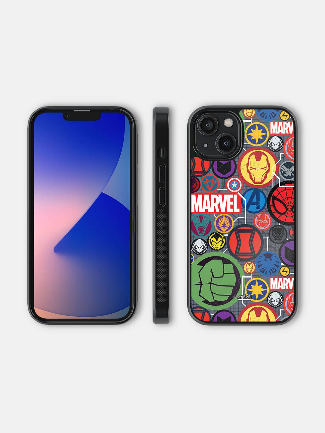 Marvel Iconic Mashup - iPhone 14 Bumper Cover